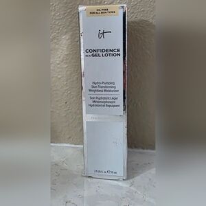NEW iT Cosmetics Confidence In A Gel Lotion 2.5 Fl Oz 75 ML Hydra Plumping
